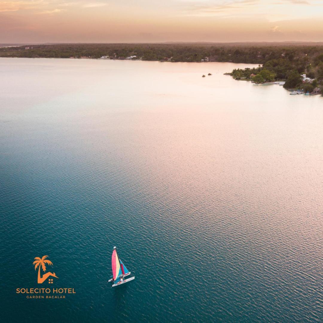 Hotel Apartaments Solecito Bacalar - Free Bikes & Paddle Exterior foto